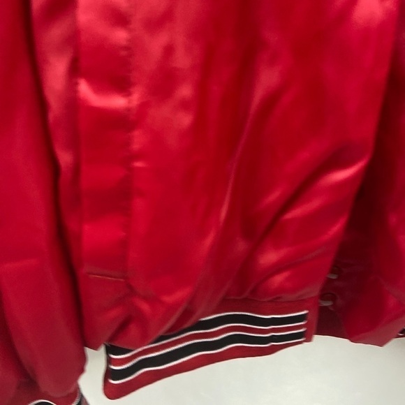 Ball Is Wife Red Womens XL Button Up Jacket - Picture 5 of 11